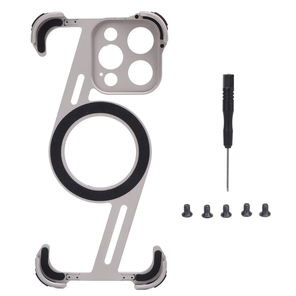 Phone Case Kickstand Ultra Thin Metal Shock Proof For 16 Pro Max 643505169416