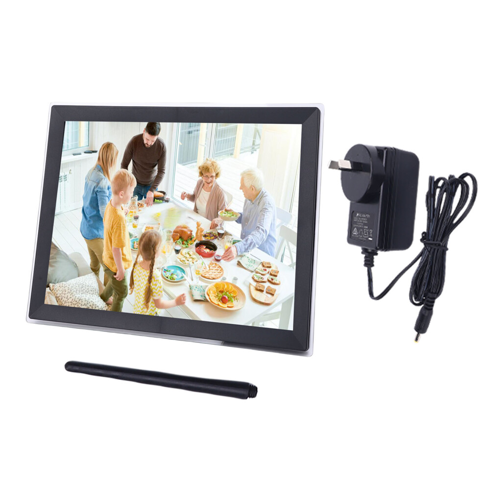 (Au Plug) 15 Inch Wifi Digital Frame 32Gb Hd Touchscreen Auto Rotate Au Plug 643505177602