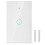 WiFi Touch Screen Switch Single Circle Alexa Google 1-Way AC White 1