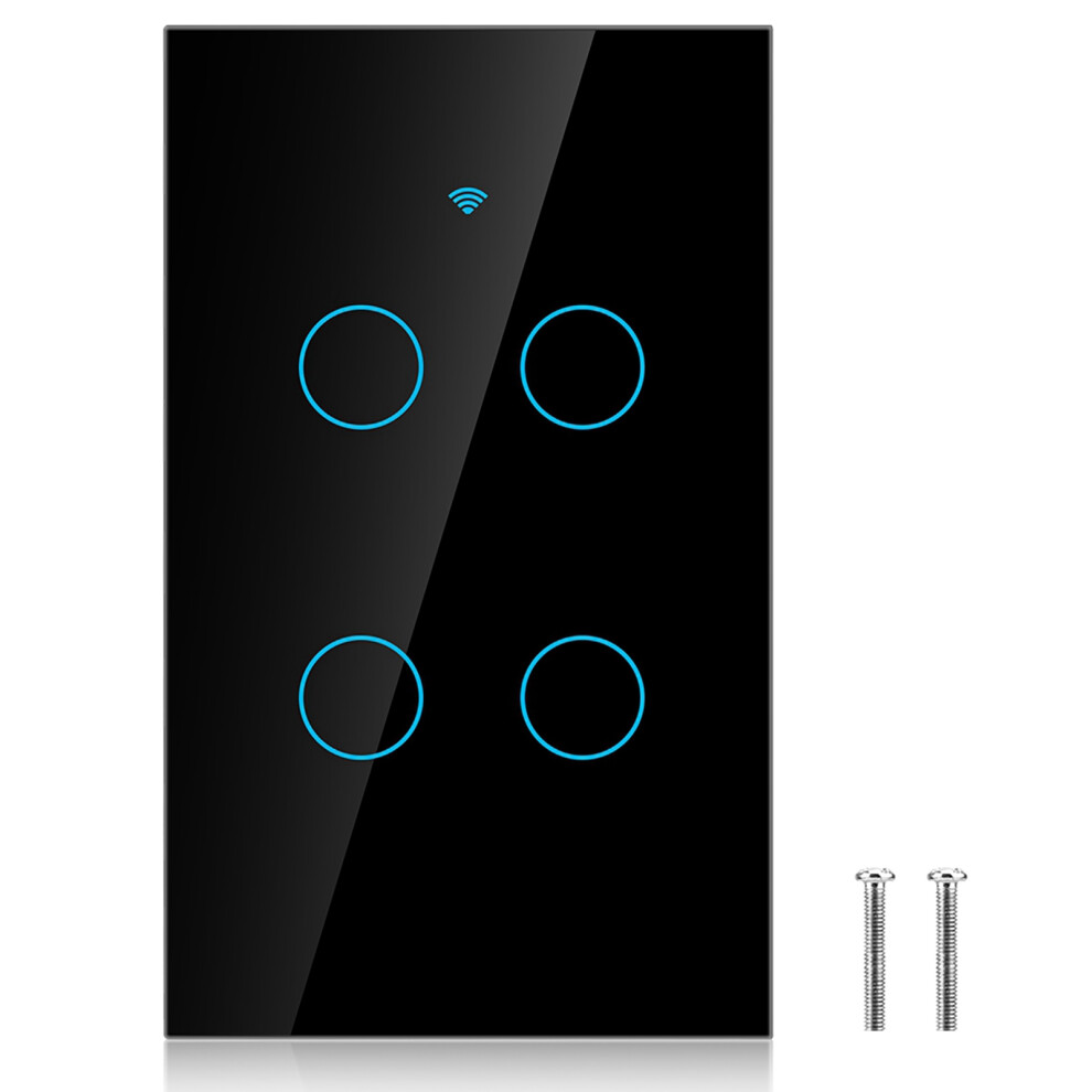 Wifi Touch Screen Switch Single Circle For 4ÂWay Ac 604725165954