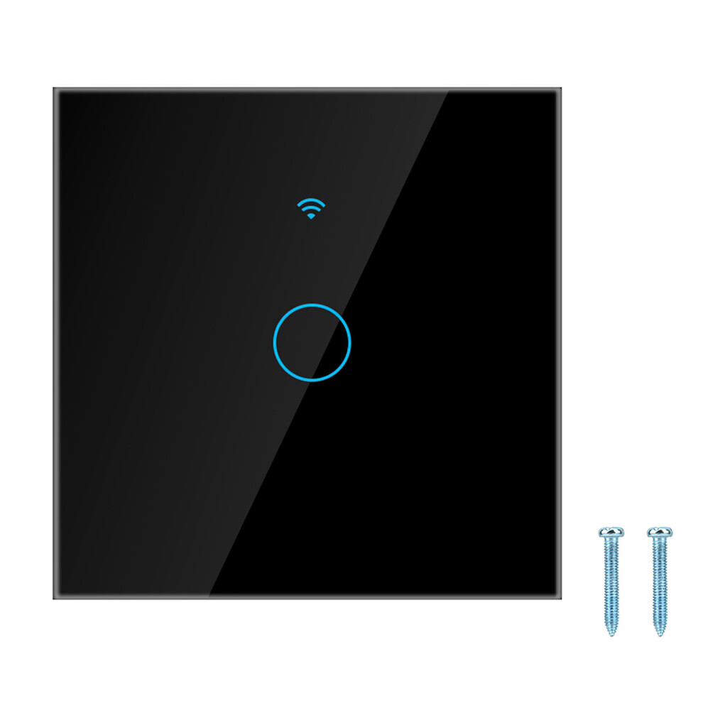 Wifi Touch Screen Switch For Alexa Google 1-Way 100-240V 604725165961