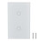 WiFi Touch Screen Switch Single Circle Alexa Google 2-Way AC White 1