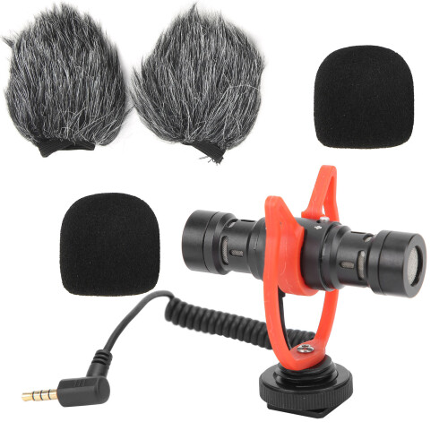 Dual Head Camera Microphone for Vlogging/Live Streaming 2