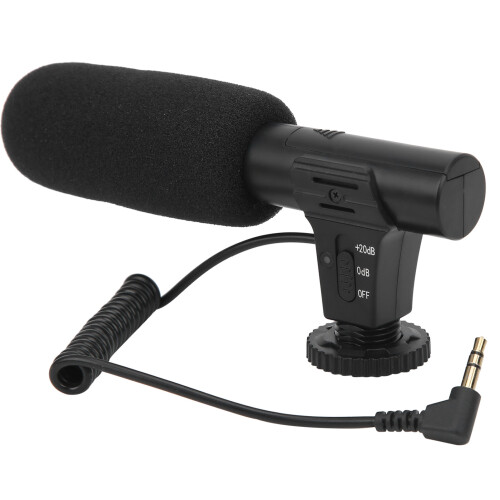 3.5mm Stereo Condenser Hypercardioid Mic for OSMO POCKET 2 2