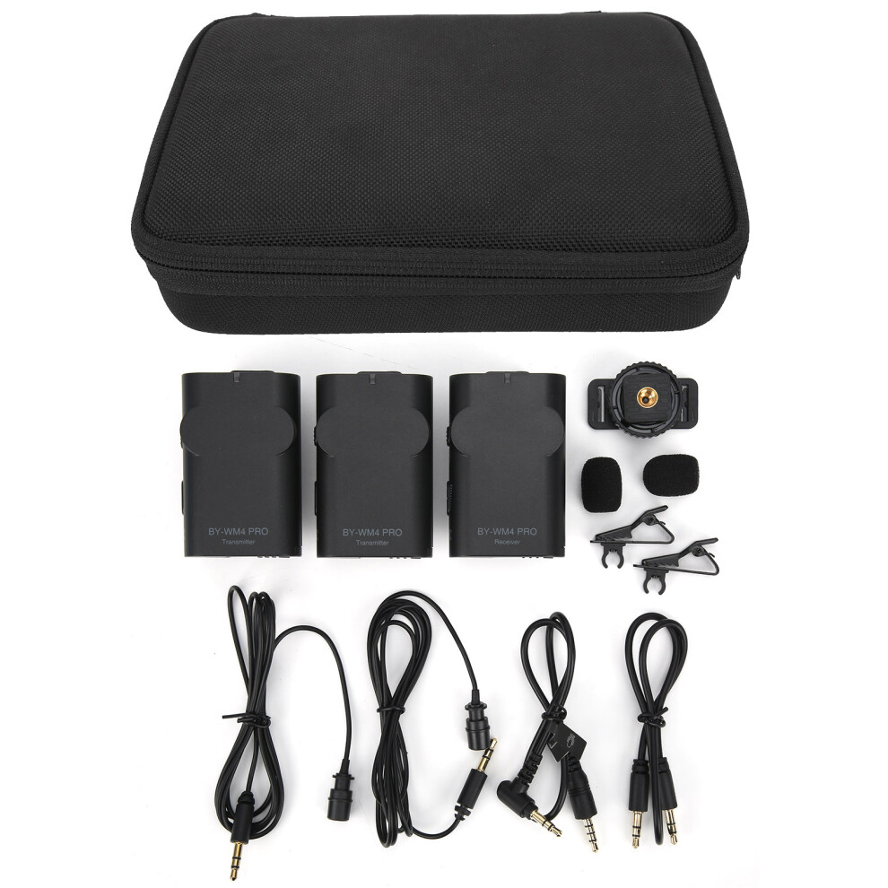 Boya Wm4 Pro K2 Dual Channel Wireless Lavalier 643505143225