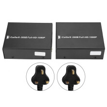 1 Paar 50m HDMI-Verlängerungskabel 1080P mit 1 lokalem Ausgang