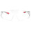 Transparente Sicherheitsschutzbrille kratzfest 3
