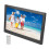 (EU Plug) 15.6in Digital Photo Frame 1920x1080P IPS Clock Calendar 100-240V 5