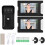 7inch Wired Color Video Intercom Night Vision Rain proof Doorbell 1