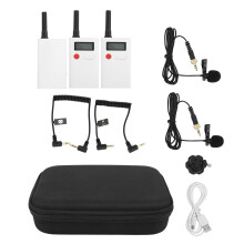 Mcoplus UHFWMU48 Wireless Lavalier Mic with Tx/Rx for Vlog