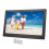 (EU Plug) 15.6in Digital Photo Frame 1920x1080P IPS Clock Calendar 100-240V 4