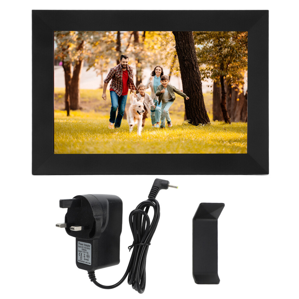 ( Uk Plug 110Â240V) Xclt 10.1In Touch Display Ips 1280X800 Wifi Photo Frame Uk Plug Black/White 643505132168