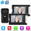 7inch Wired Color Video Intercom Night Vision Rain proof Doorbell 5