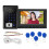 7 Inch Wired WiFi Video Intercom IR Fingerprint Doorbell 4