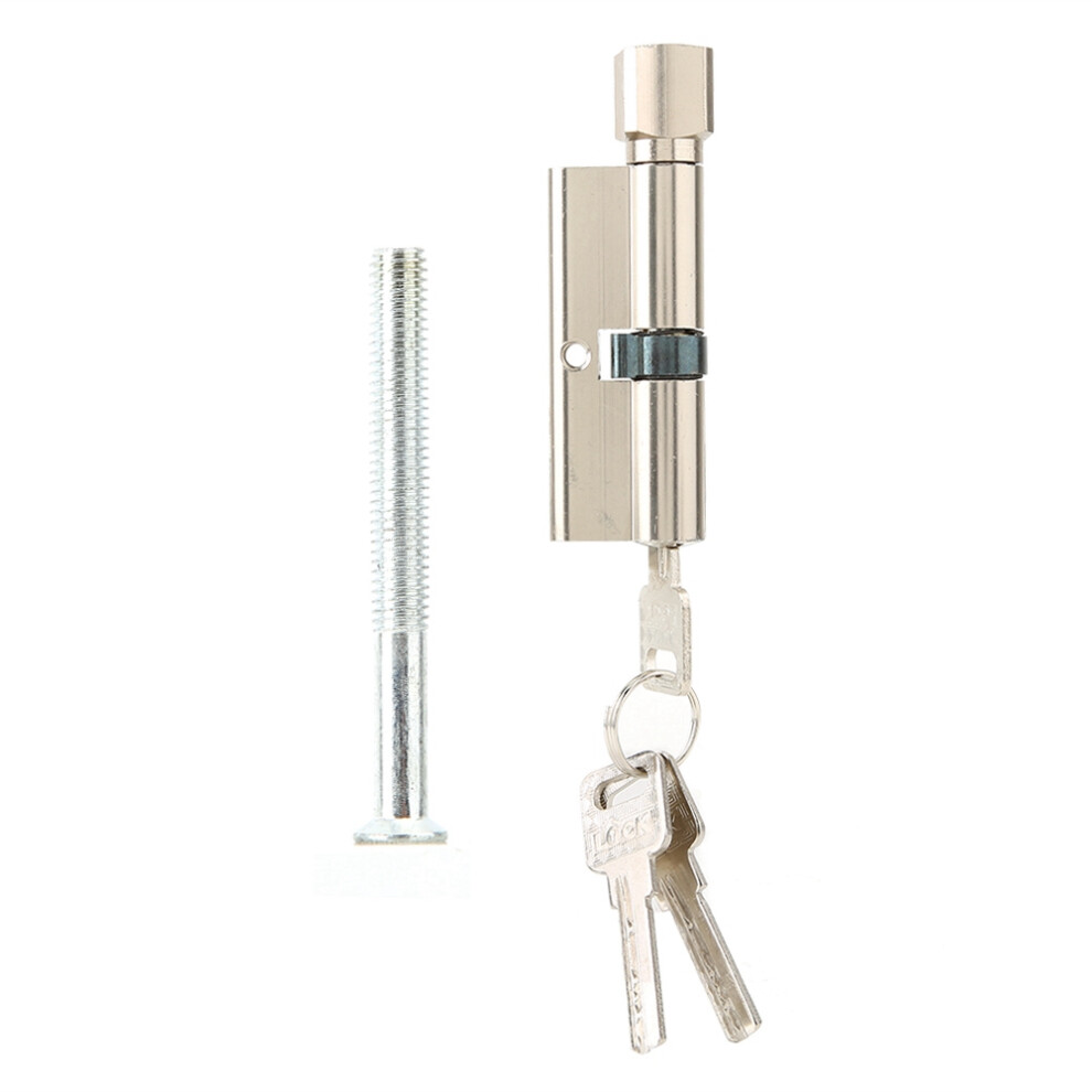 70Mm Aluminium Alloy Security Home Door Lock Cylinder With 3 Keys 604725165091