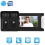 7" Wired Video Doorbell with Night Vision Smart Security Kit 4