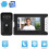 7inch Wired Video Intercom Doorbell Night Vision Rainproof 4