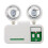 2W Dual Lamp Head Exit 9 LEDs Emergency Light 2