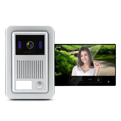 Wired Video Doorbell Color Access Control Security System 1