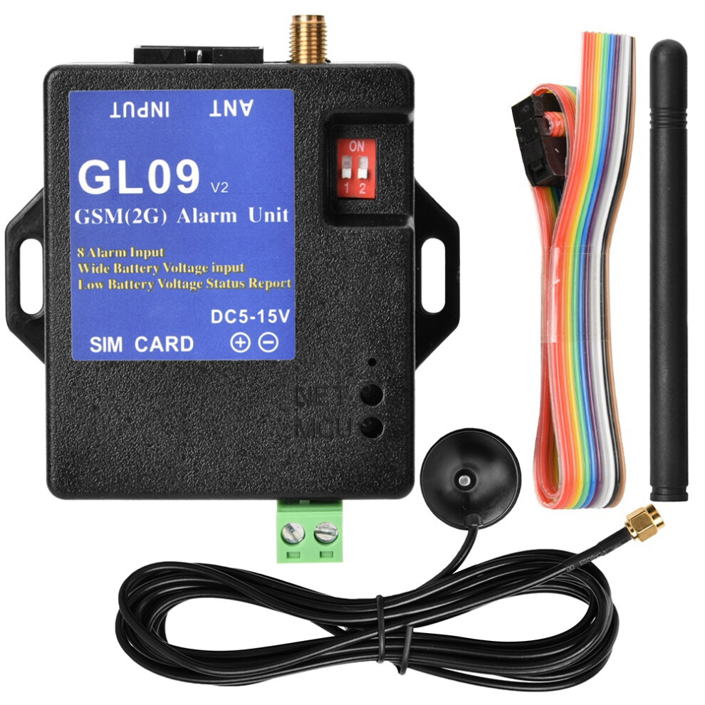 Gl09 8 Channel Battery App Control Gsm Alarm Sms Security 604725167682