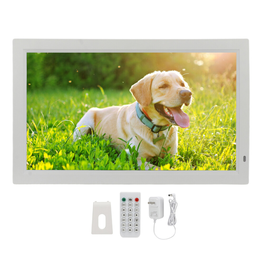 (Us Plug) 22In Smart Digital Photo Frame Hd 1080P Video Picture Music Clock 643505121988