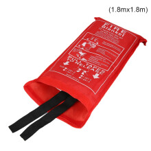 Fiberglass Fire Safety Blanket 1.8x1.8m for Kitchen Camping