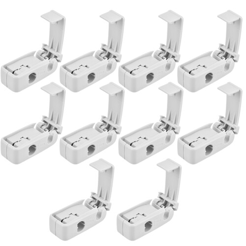 10 Stk EAS Ladensperre Diebstahlschutz (Weiß) 2