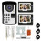 7 Inch Wired Fingerprint Password Video Door Phone Intercom 1
