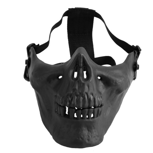 Protective SKULL Mask TPU Half Face Tactic Military Protection Mask 1