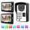 7 Inch Wired Fingerprint Password Video Door Phone Intercom 5