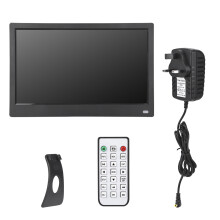 (UK Plug 110-240V) 11.6 Inch HD Digital Photo Album Frame with Remote EU Plug 100-240V