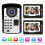 7 Inch Wired Fingerprint Video Door Phone Intercom Kit 4