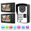 7" LCD Wired Fingerprint Video Door Phone Intercom Kit 5