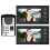 7in Wired Video Door Phone Intercom Fingerprint Password Remote Unlock 2