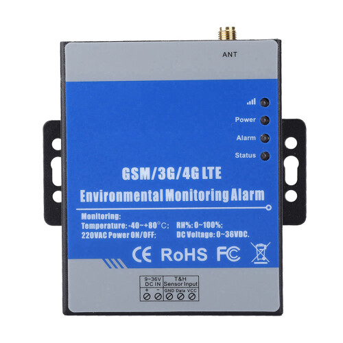 RTU5023 GSM Remote Detector Temperature Humidity Alarm Timer 2