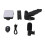 LED Video Fill Light Microphone Tripod Kit for Phone Camera 1