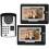 7in TFT Video Door Phone Wired Intercom Fingerprint Unlock 2