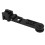 Triple Cold Shoe Bracket Mic Mount 1/4in Screw for Stabilizer 3
