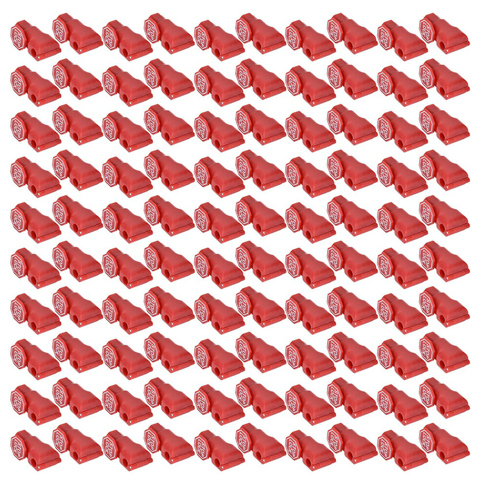 100Pcs Supermarket Hook Lock 4.5Mm Anti-Theft Shelf Fastener 604725168689