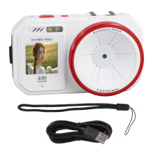 (White) 64MP Digital Camera 2.8 Inch HD Screen 18x Zoom Autofocus Selfie Black