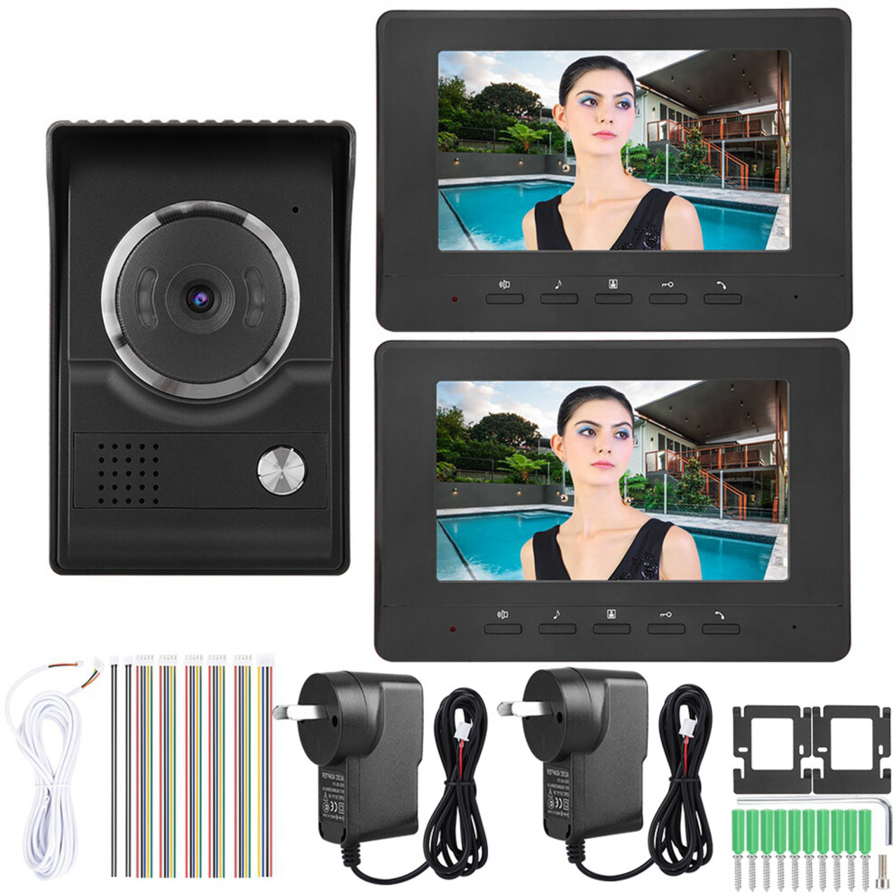 Video Intercom Two-Way Talk Doorbell Kit 604725165404