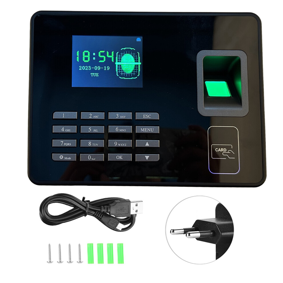 Smart Fingerprint Password Attendance Machine 604725165411