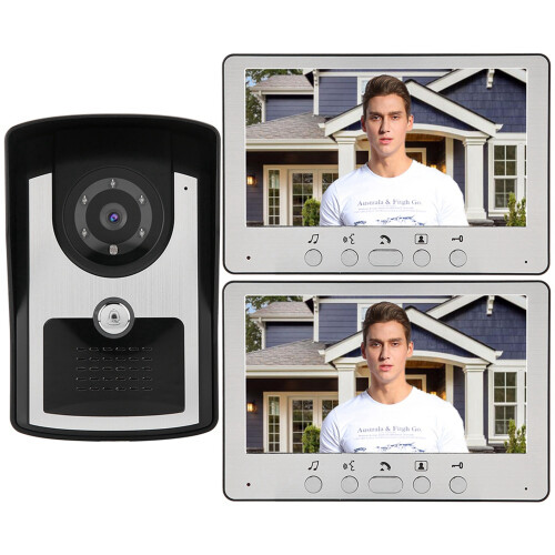 7" LCD Video Door Phone Intercom Kit 1V2 815FC12 2