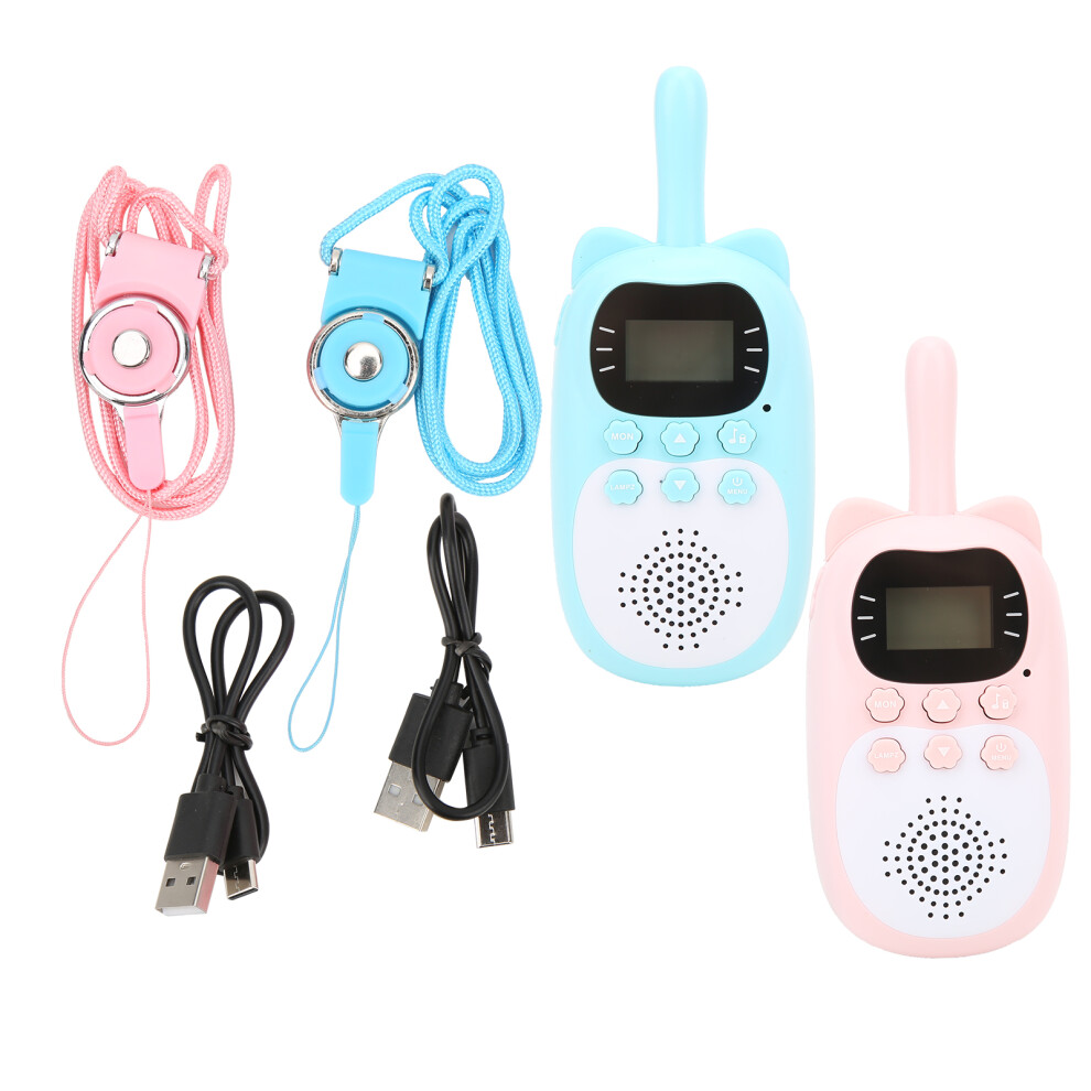 Cartoon Wireless Walkie Talkie 3Km Children Handheld Parent Child Toy 643505138160