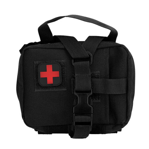 Molle Portable Military First Aid Kit Black