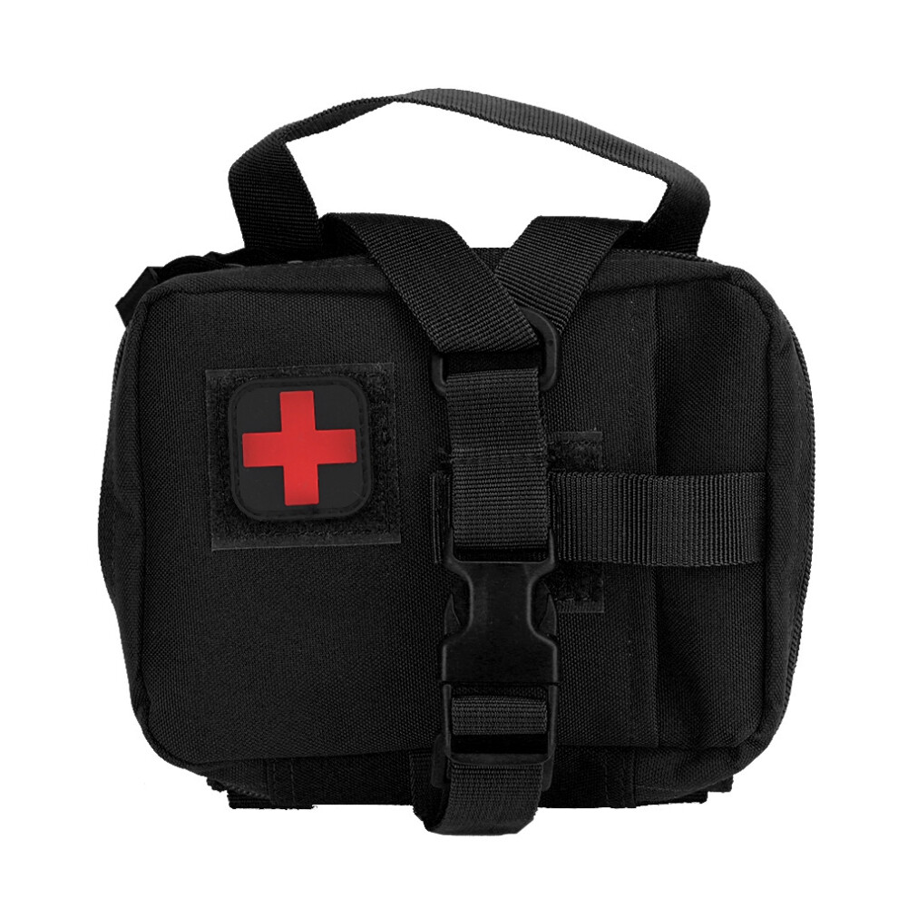 Black Molle Portable Military First Aid Kit