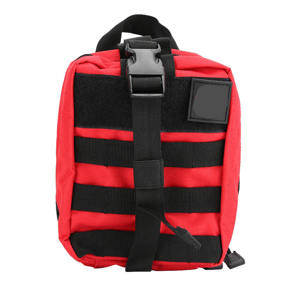 Red Molle Military First Aid Kit