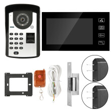 7in RFID Video Door Phone Wired Intercom Kit 806FD11