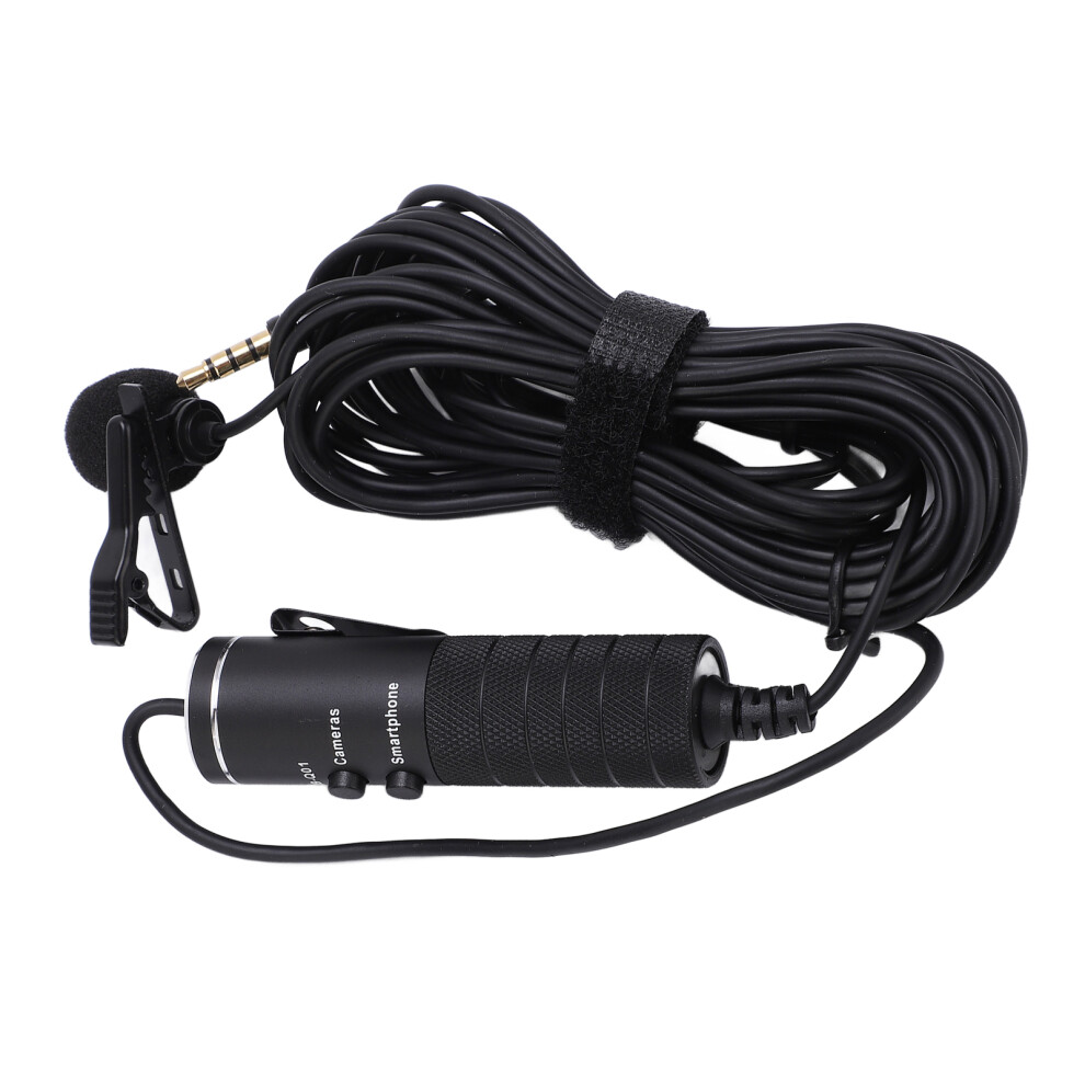 Lavalier Mic 6M 3.5Mm Omnidirectional Condenser For Dslr Camcorder 643505136258