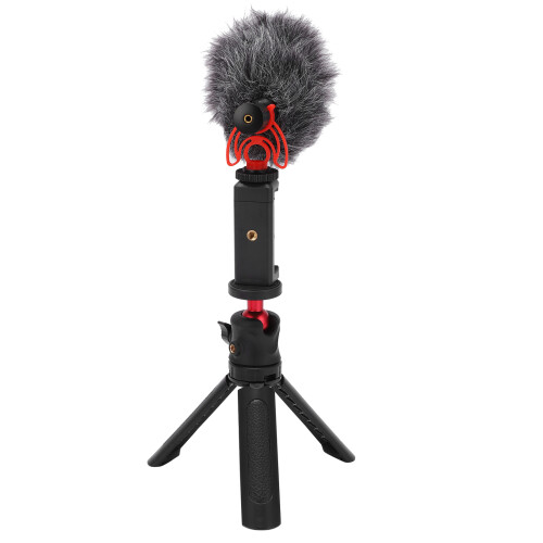 Manbily SLR Camera Mic with Tripod Clip 1